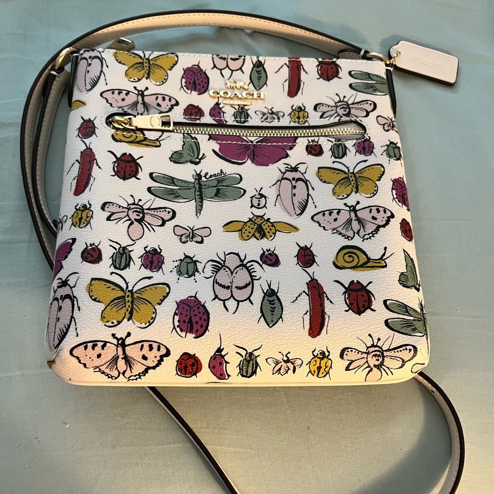 Mini Rowan File Bag With Creature Print